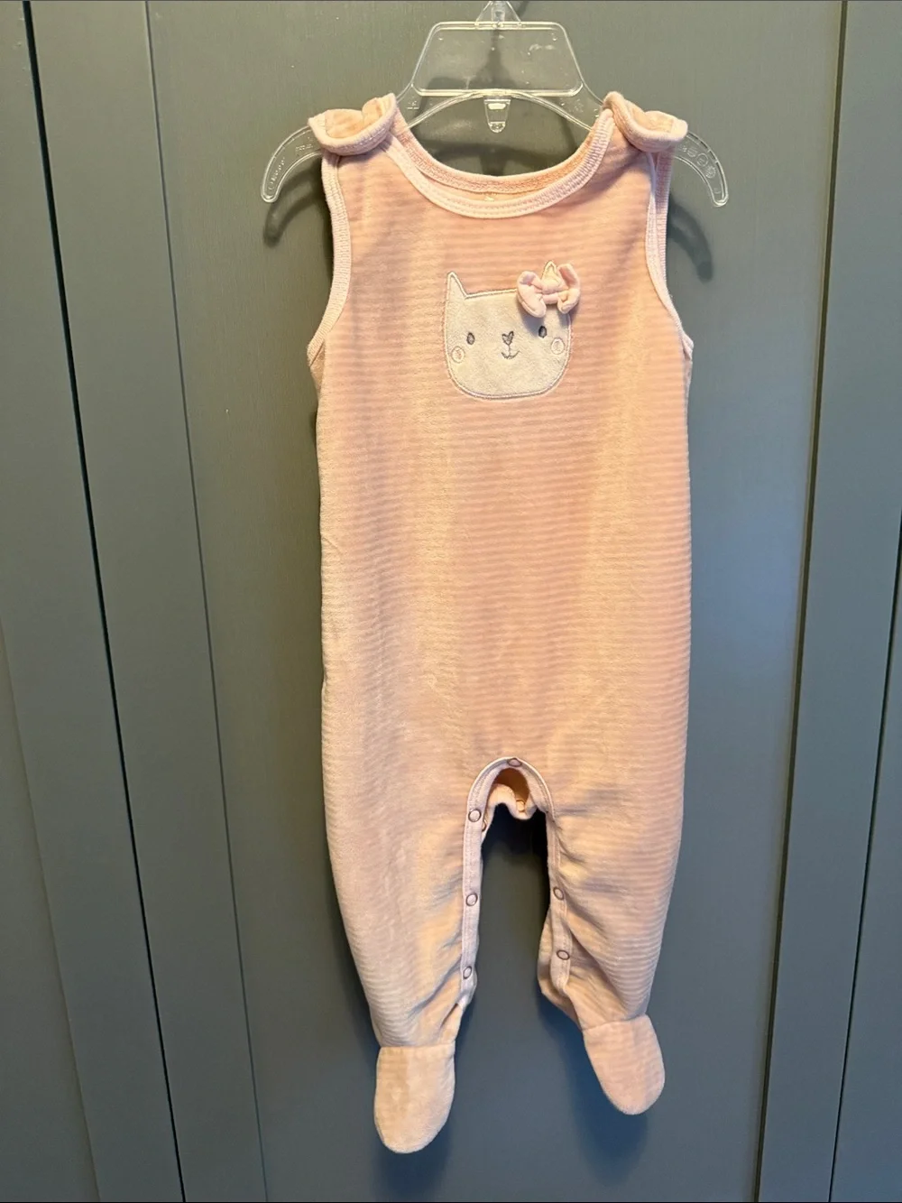 💚💰BOGO FREE Bundle of 6 Baby Girl Sleepers Pajamas 6-12 mo